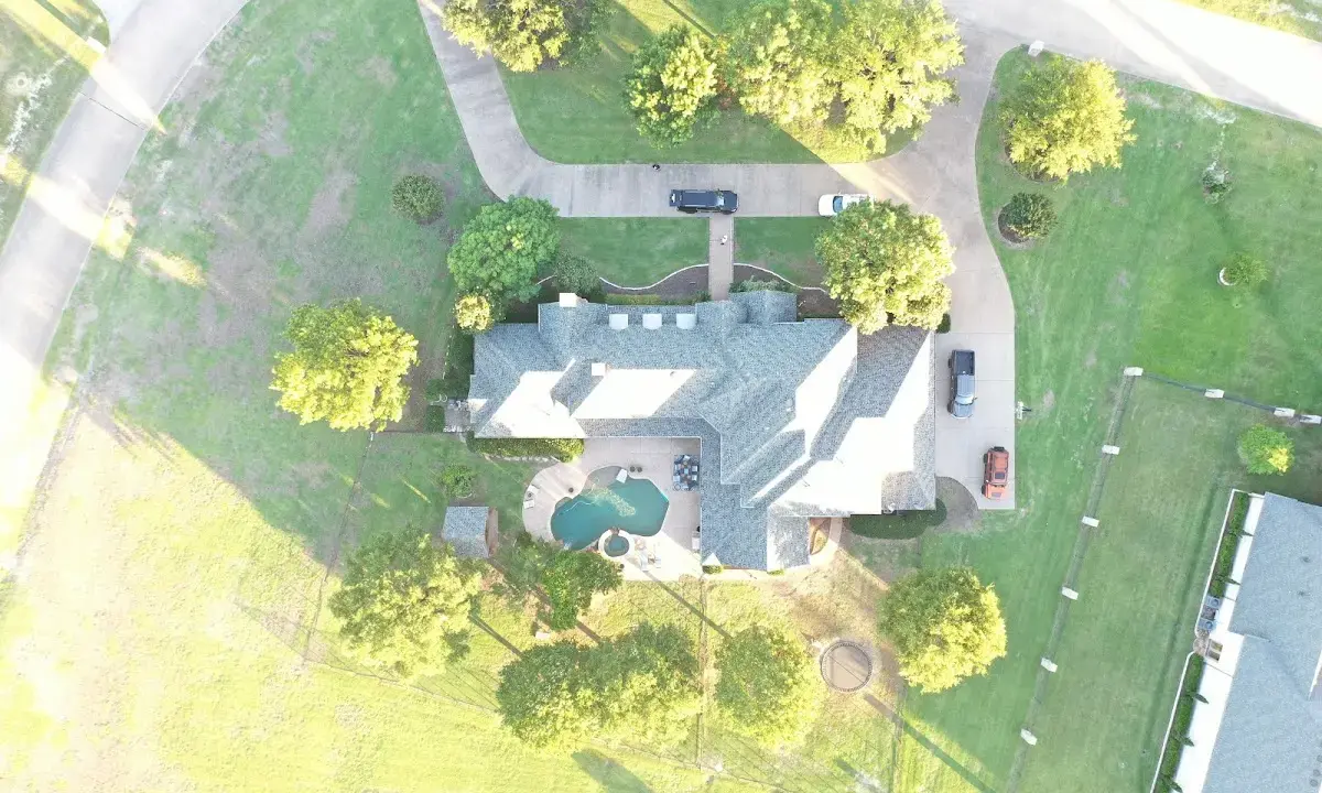 New shingle roof installation on a home in DeLand